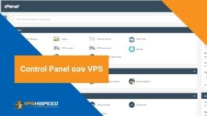 Control Panel ของ VPS