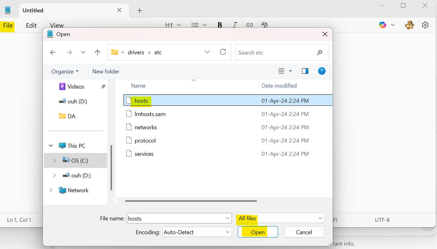 วิธีแก้ Hosts File บน Windows ทดสอบเว็บก่อนย้ายเซิร์ฟเวอร์ - VPS HiSpeed