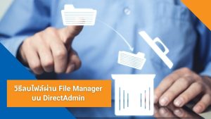 วิธีลบไฟล์ผ่าน File Manager บน DirectAdmin