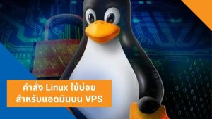 คำสั่ง Linux ใช้บ่อยสำหรับแอดมินบน VPS
