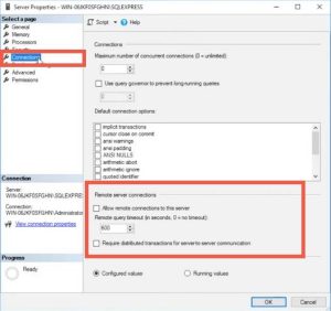 วิธีตั้งค่า SQL Server ให้เชื่อมต่อจากระยะไกลได้ - VPS HiSpeed