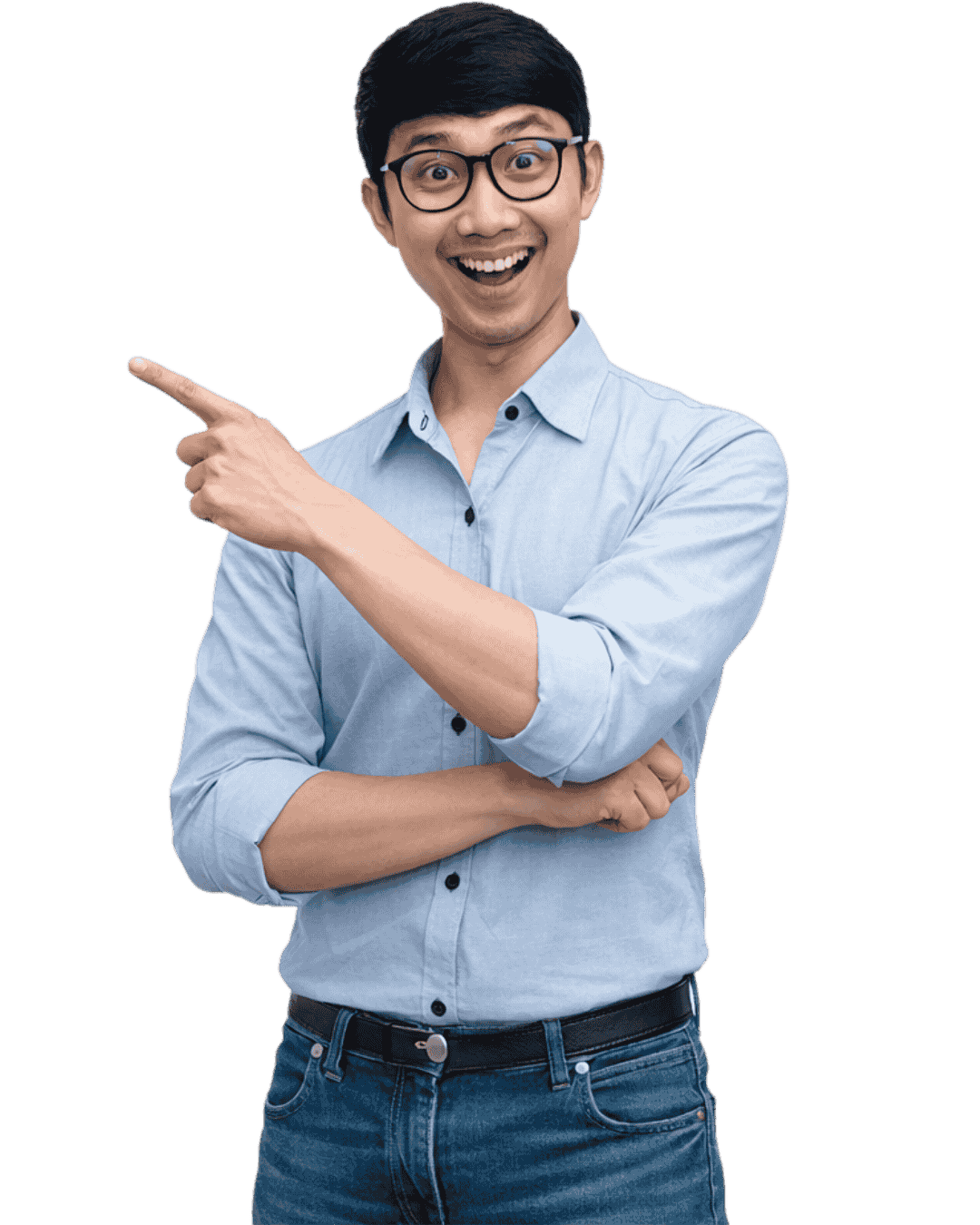 a guy pointing (1)
