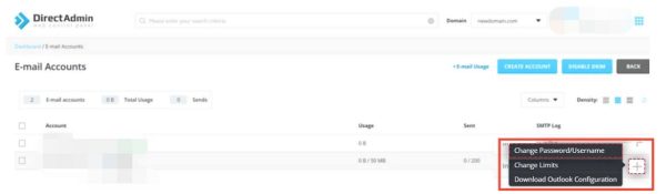 Change Password - webmail