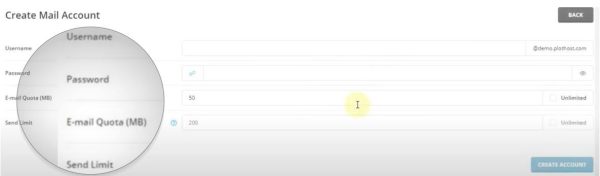 Email Quota