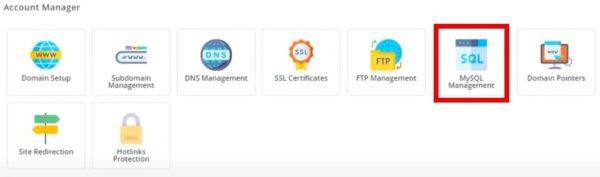 MySQL Management