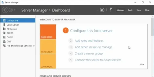 Server Manager