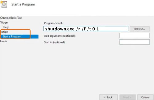 Start a program