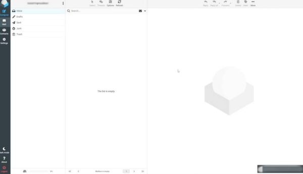หน้าต่าง webmail