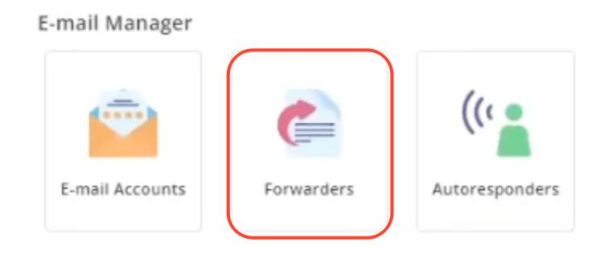 ไปที่เมนู Forwarders